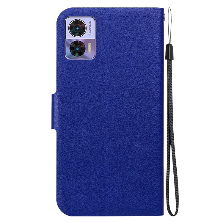 For Motorola Edge 30 Neo / Edge 30 Lite Ultra-thin Voltage Magnetic Buckle Leather Phone Case