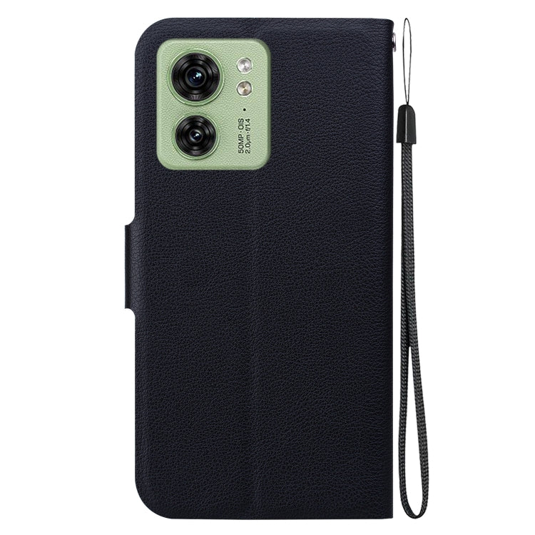 For Motorola Edge 40 Ultra-thin Voltage Magnetic Buckle Leather Phone Case