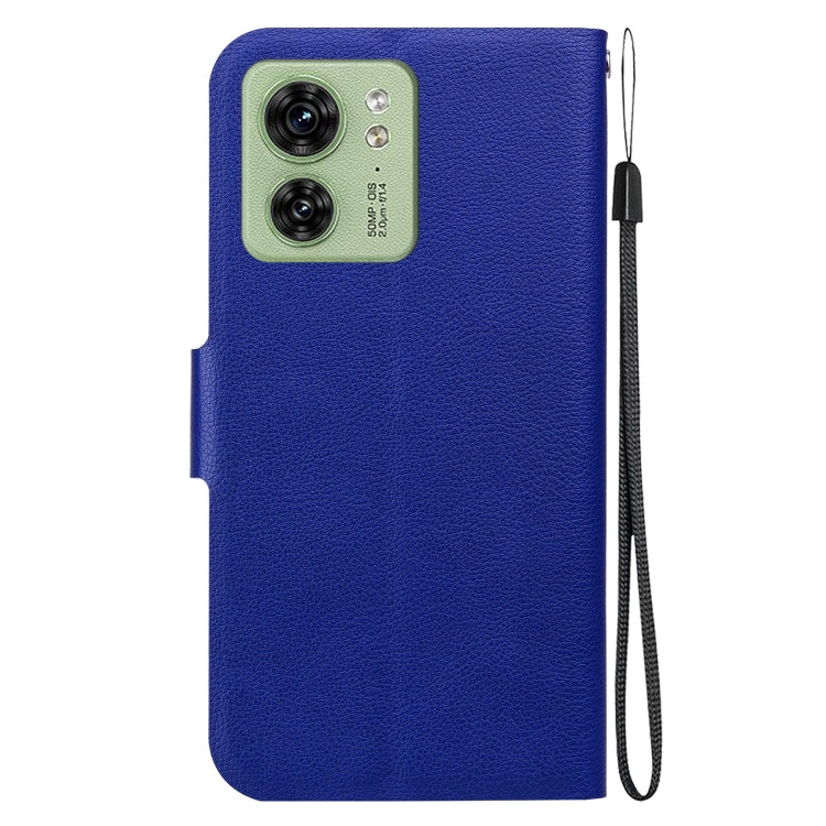 For Motorola Edge 40 Ultra-thin Voltage Magnetic Buckle Leather Phone Case