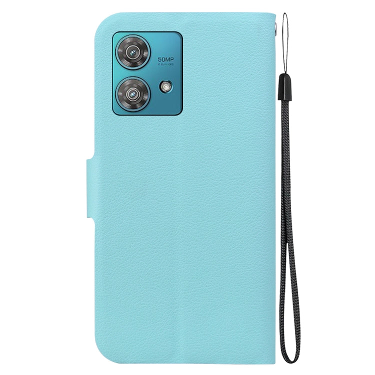 For Motorola Edge 40 Neo Ultra-thin Voltage Magnetic Buckle Leather Phone Case