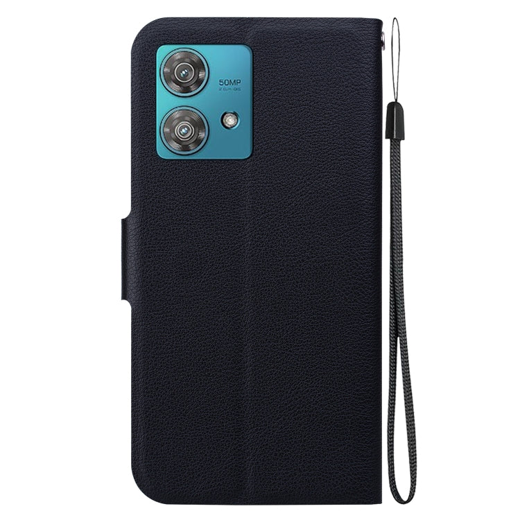 For Motorola Edge 40 Neo Ultra-thin Voltage Magnetic Buckle Leather Phone Case