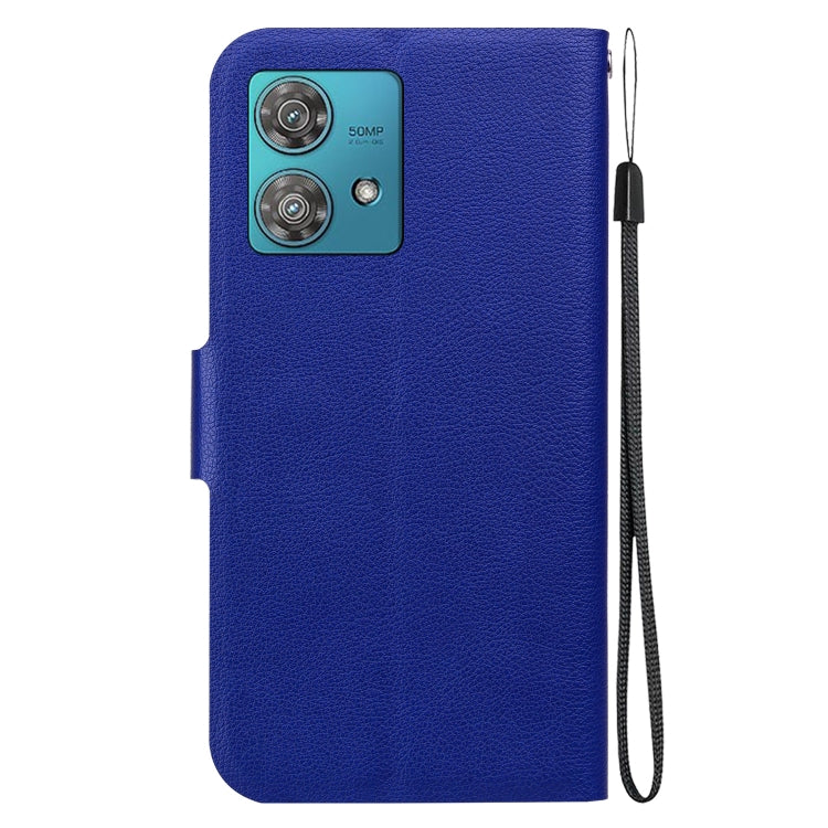 For Motorola Edge 40 Neo Ultra-thin Voltage Magnetic Buckle Leather Phone Case