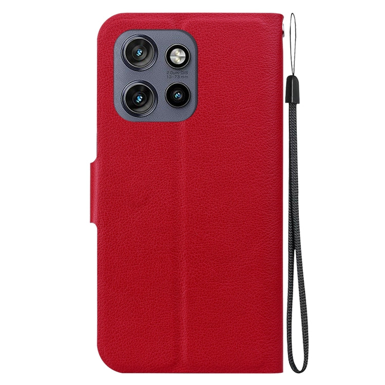 For Motorola Edge 50 Neo 5G Global Ultra-thin Voltage Magnetic Buckle Leather Phone Case