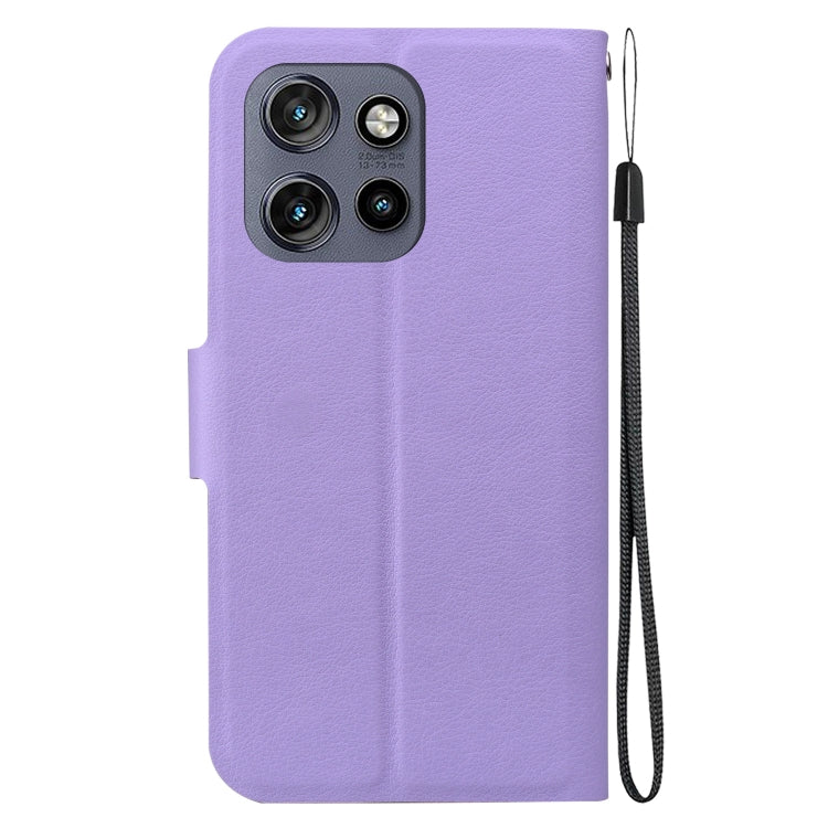 For Motorola Edge 50 Neo 5G Global Ultra-thin Voltage Magnetic Buckle Leather Phone Case