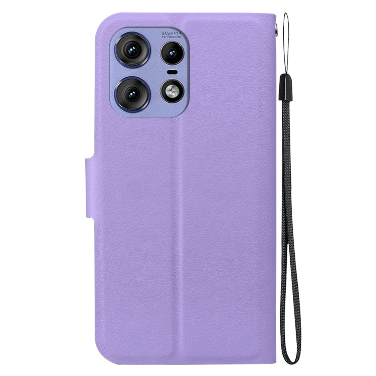 For Motorola Edge 50 Pro Ultra-thin Voltage Magnetic Buckle Leather Phone Case