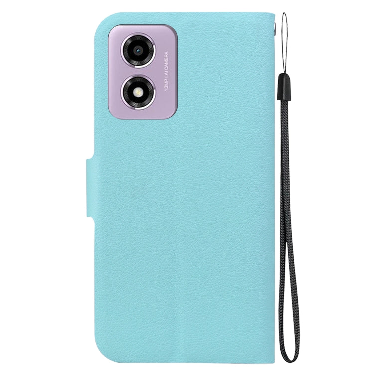 For Motorola Moto E14 / Moto G04s Ultra-thin Voltage Magnetic Buckle Leather Phone Case
