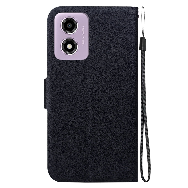 For Motorola Moto E14 / Moto G04s Ultra-thin Voltage Magnetic Buckle Leather Phone Case