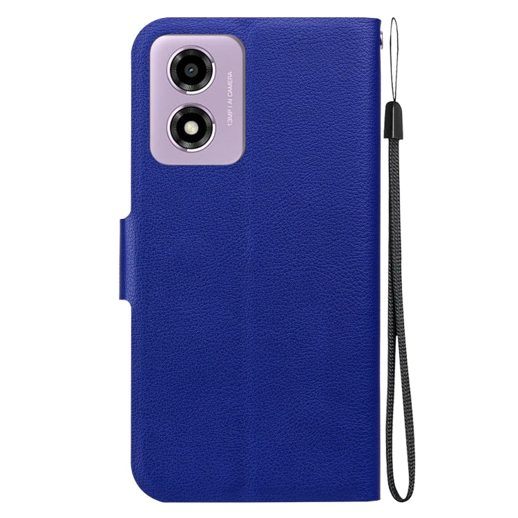 For Motorola Moto E14 / Moto G04s Ultra-thin Voltage Magnetic Buckle Leather Phone Case