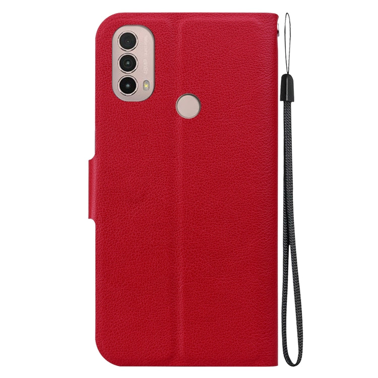 For Motorola Moto E20 / E30 / E40 Ultra-thin Voltage Magnetic Buckle Leather Phone Case