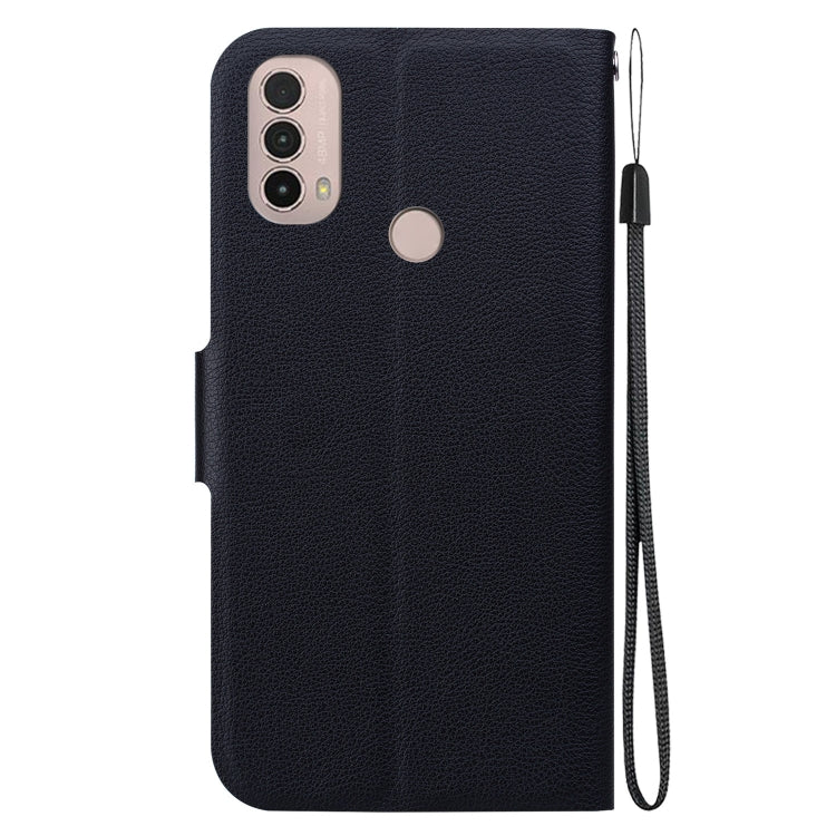 For Motorola Moto E20 / E30 / E40 Ultra-thin Voltage Magnetic Buckle Leather Phone Case