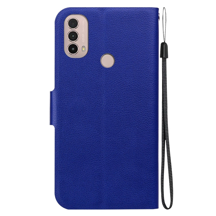 For Motorola Moto E20 / E30 / E40 Ultra-thin Voltage Magnetic Buckle Leather Phone Case
