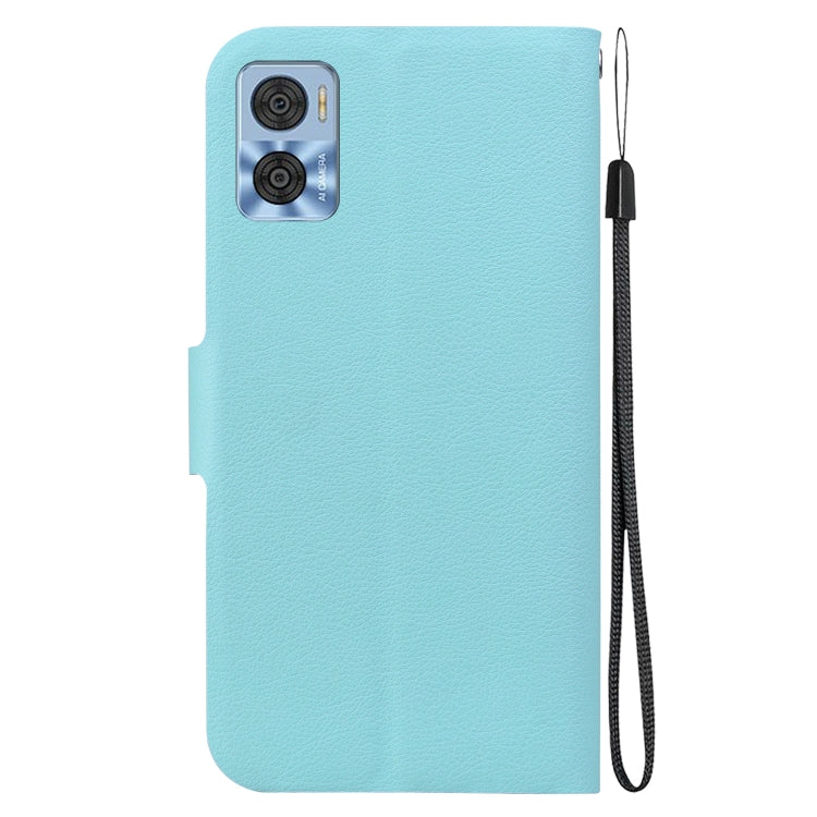 For Motorola Moto E22 / Moto E22i Ultra-thin Voltage Magnetic Buckle Leather Phone Case