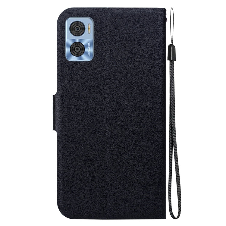 For Motorola Moto E22 / Moto E22i Ultra-thin Voltage Magnetic Buckle Leather Phone Case