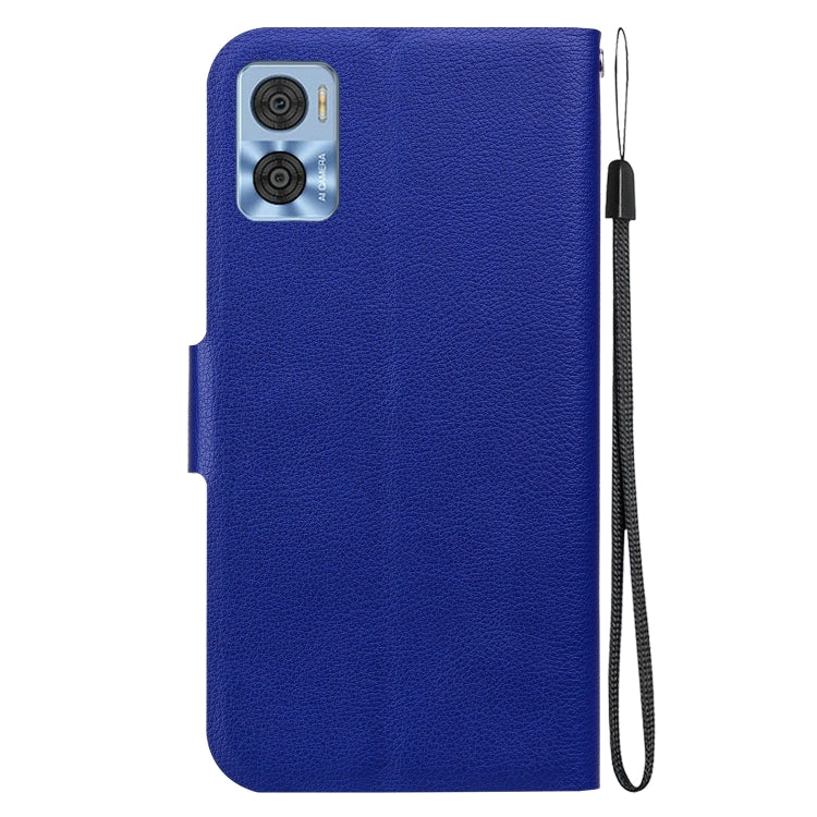 For Motorola Moto E22 / Moto E22i Ultra-thin Voltage Magnetic Buckle Leather Phone Case