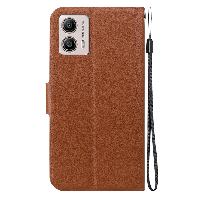 For Motorola Moto G13 / G23 / G53 5G Ultra-thin Voltage Magnetic Buckle Leather Phone Case
