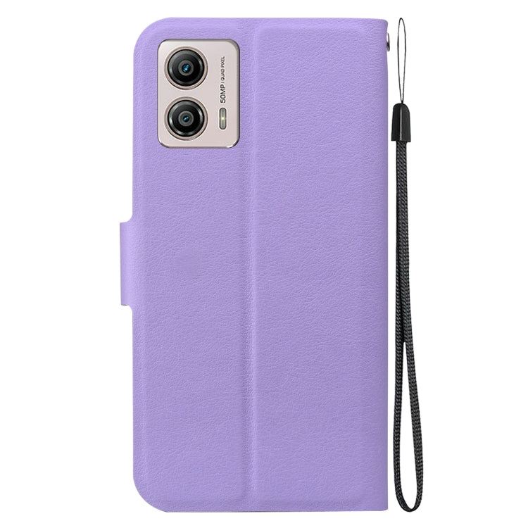 For Motorola Moto G13 / G23 / G53 5G Ultra-thin Voltage Magnetic Buckle Leather Phone Case