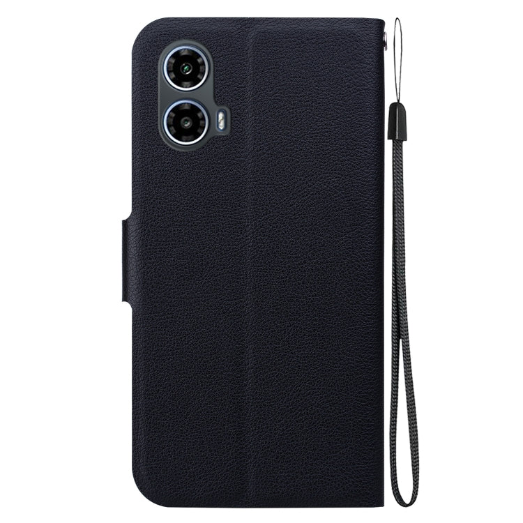 For Motorola Moto G34 Ultra-thin Voltage Magnetic Buckle Leather Phone Case