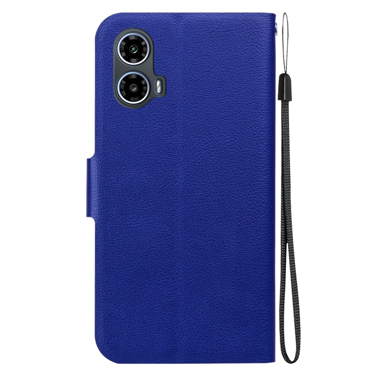For Motorola Moto G34 Ultra-thin Voltage Magnetic Buckle Leather Phone Case