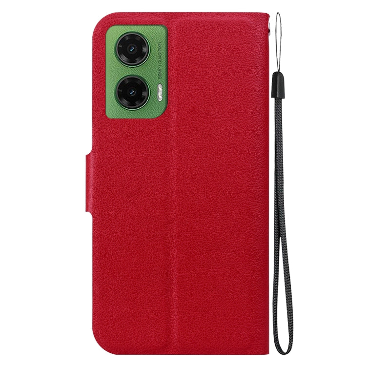 For Motorola Moto G35 Ultra-thin Voltage Magnetic Buckle Leather Phone Case