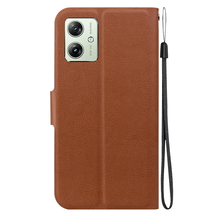 For Motorola Moto G54 Ultra-thin Voltage Magnetic Buckle Leather Phone Case