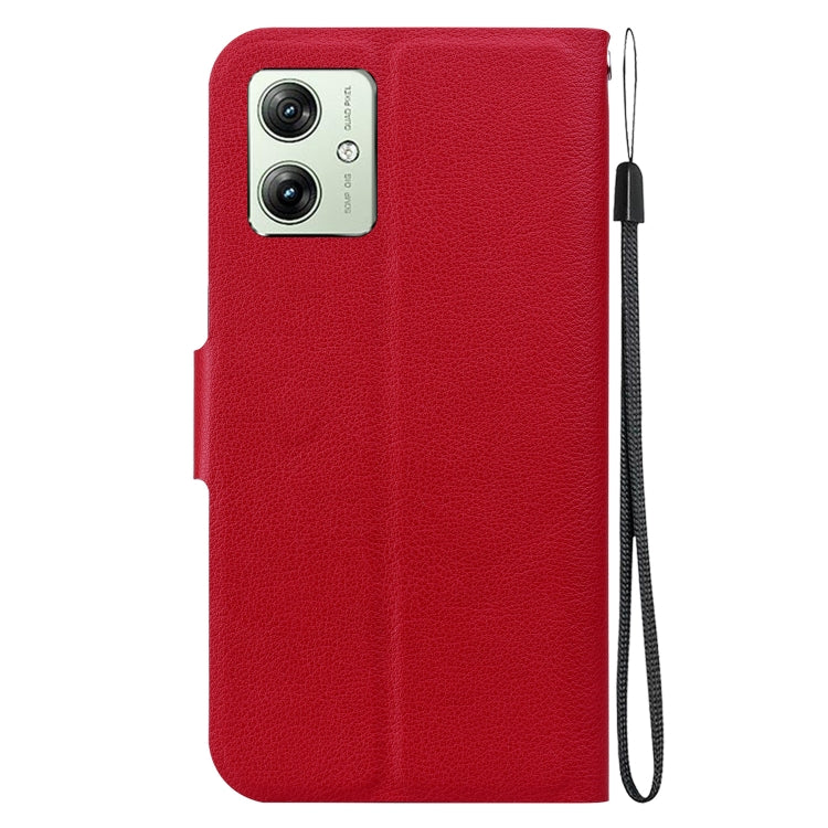 For Motorola Moto G54 Ultra-thin Voltage Magnetic Buckle Leather Phone Case