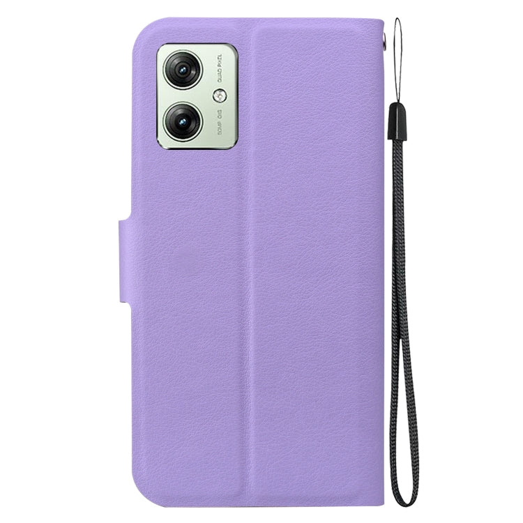 For Motorola Moto G54 Ultra-thin Voltage Magnetic Buckle Leather Phone Case