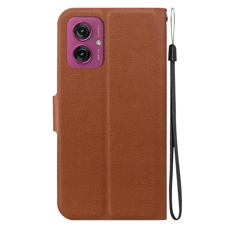 For Motorola Moto G55 Ultra-thin Voltage Magnetic Buckle Leather Phone Case