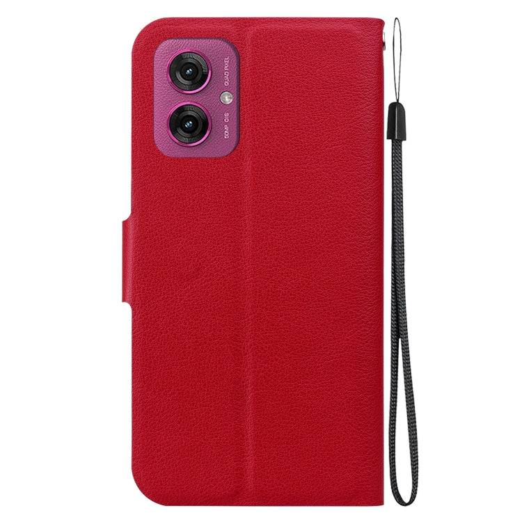 For Motorola Moto G55 Ultra-thin Voltage Magnetic Buckle Leather Phone Case