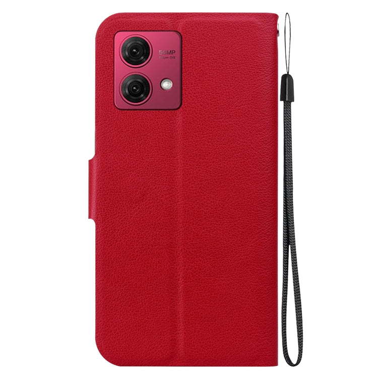 For Motorola Moto G84 Ultra-thin Voltage Magnetic Buckle Leather Phone Case