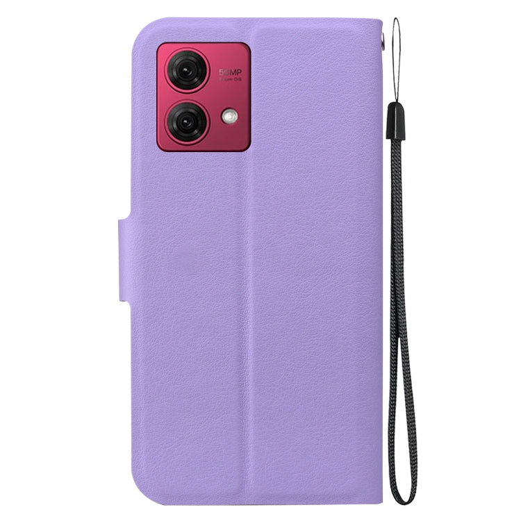 For Motorola Moto G84 Ultra-thin Voltage Magnetic Buckle Leather Phone Case