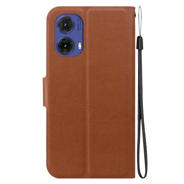 For Motorola Moto G85 Ultra-thin Voltage Magnetic Buckle Leather Phone Case