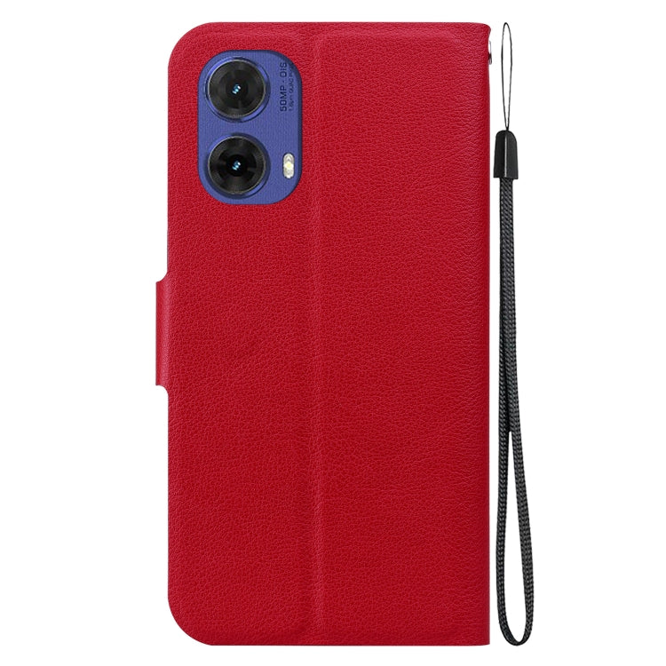 For Motorola Moto G85 Ultra-thin Voltage Magnetic Buckle Leather Phone Case