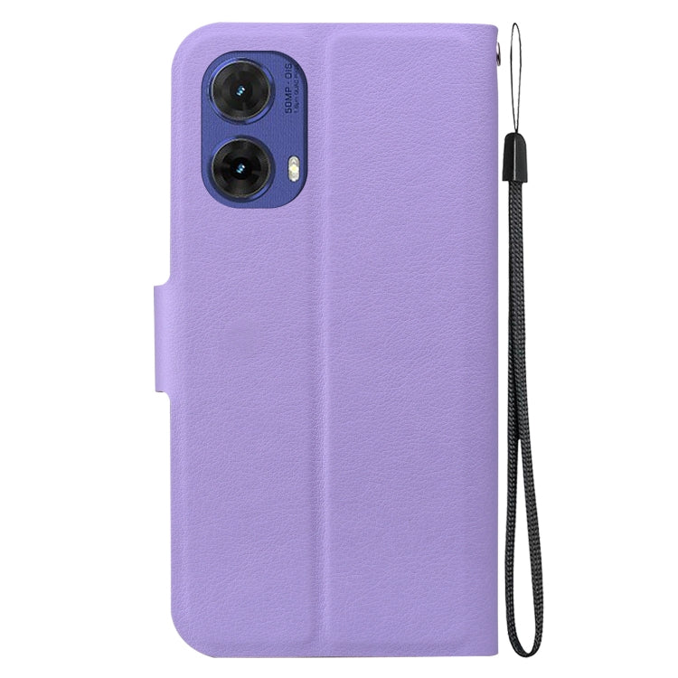 For Motorola Moto G85 Ultra-thin Voltage Magnetic Buckle Leather Phone Case