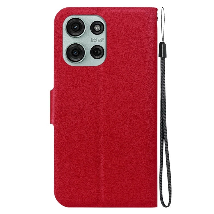 For Motorola Moto G75 5G Ultra-thin Voltage Magnetic Buckle Leather Phone Case