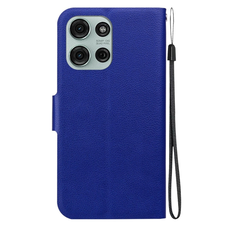 For Motorola Moto G75 5G Ultra-thin Voltage Magnetic Buckle Leather Phone Case