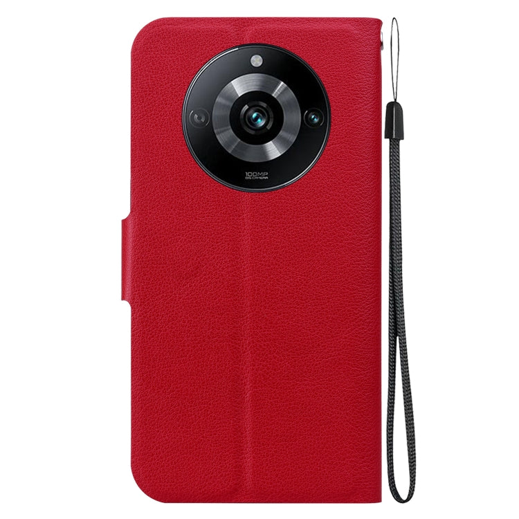 For Realme 11 Pro / 11 Pro+ Ultra-thin Voltage Magnetic Buckle Leather Phone Case