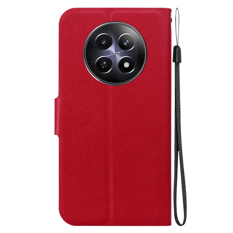 For Realme 12 5G Ultra-thin Voltage Magnetic Buckle Leather Phone Case