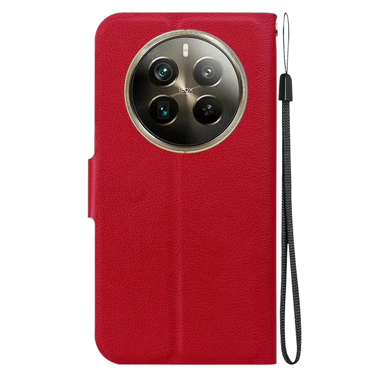 For Realme 12 Pro+ Ultra-thin Voltage Magnetic Buckle Leather Phone Case