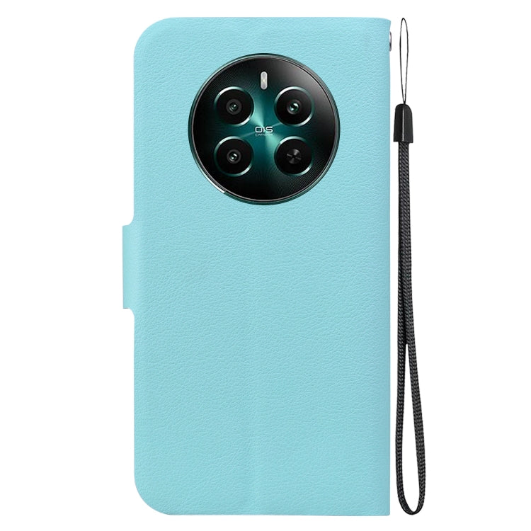 For Realme 12+ Ultra-thin Voltage Magnetic Buckle Leather Phone Case