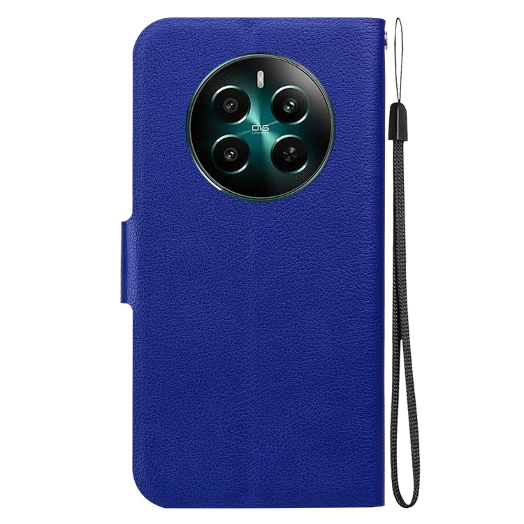 For Realme 12+ Ultra-thin Voltage Magnetic Buckle Leather Phone Case