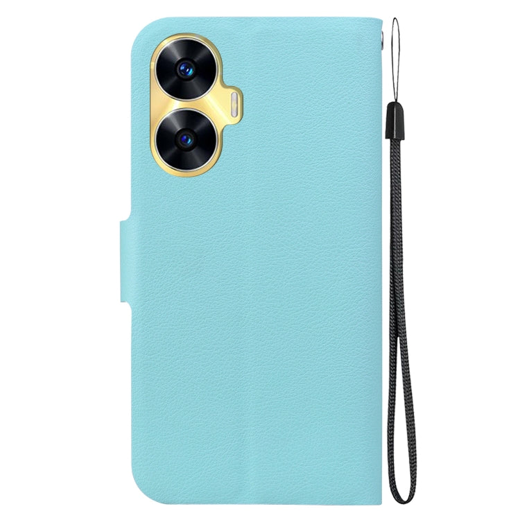 For Realme C55 / Narzo N55 Ultra-thin Voltage Magnetic Buckle Leather Phone Case