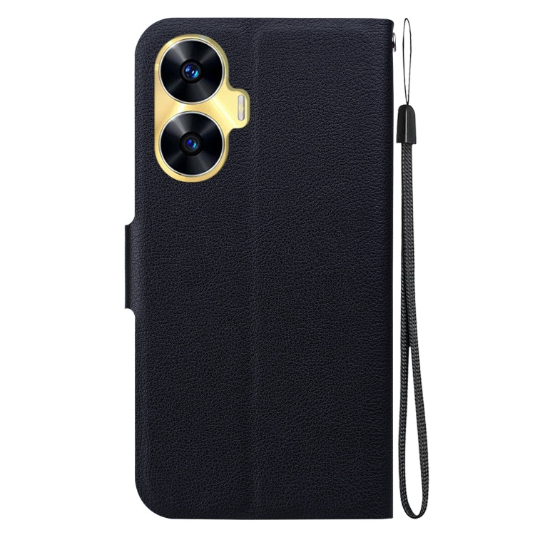 For Realme C55 / Narzo N55 Ultra-thin Voltage Magnetic Buckle Leather Phone Case