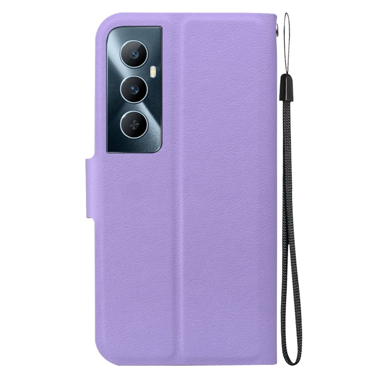 For Realme C65 4G Ultra-thin Voltage Magnetic Buckle Leather Phone Case