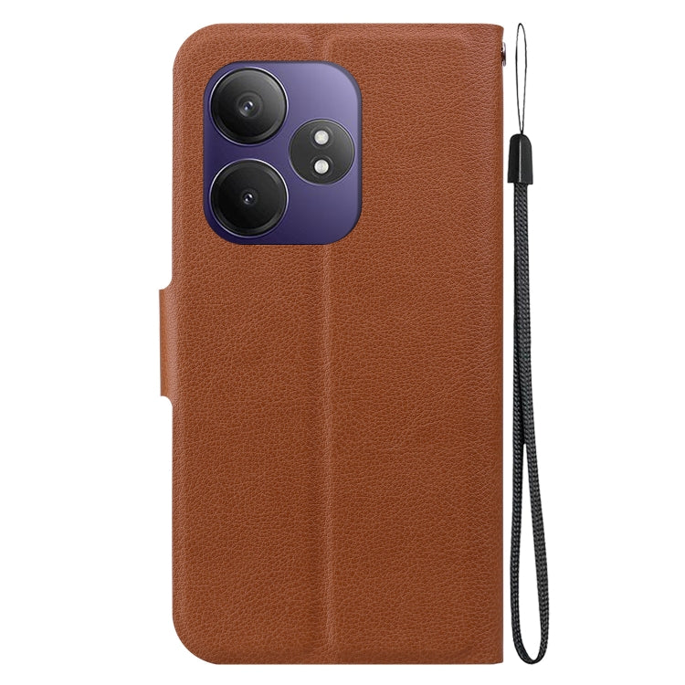 For Realme GT Neo6 / GT Neo6 SE / GT 6 Ultra-thin Voltage Magnetic Buckle Leather Phone Case