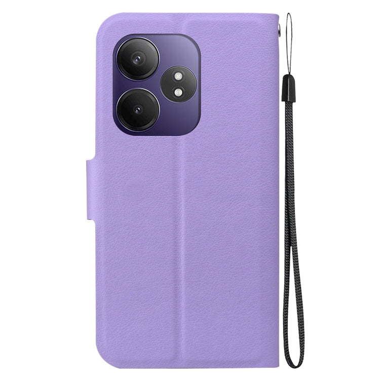 For Realme GT Neo6 / GT Neo6 SE / GT 6 Ultra-thin Voltage Magnetic Buckle Leather Phone Case