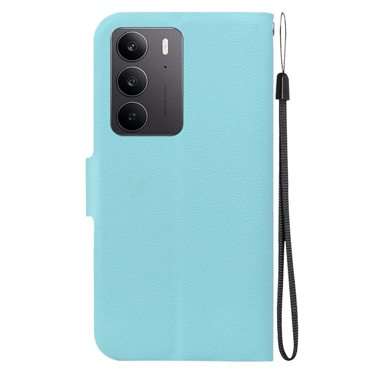 For Realme C75 Ultra-thin Voltage Magnetic Buckle Leather Phone Case