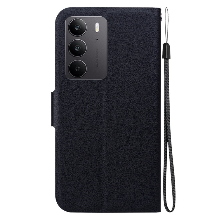 For Realme C75 Ultra-thin Voltage Magnetic Buckle Leather Phone Case