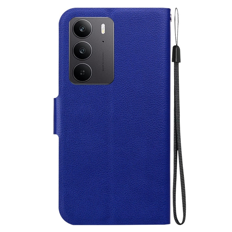 For Realme C75 Ultra-thin Voltage Magnetic Buckle Leather Phone Case