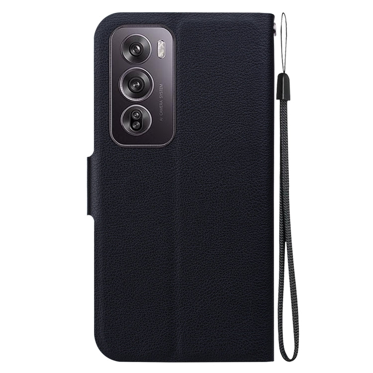 For OPPO Reno12 Pro 5G Global Ultra-thin Voltage Magnetic Buckle Leather Phone Case