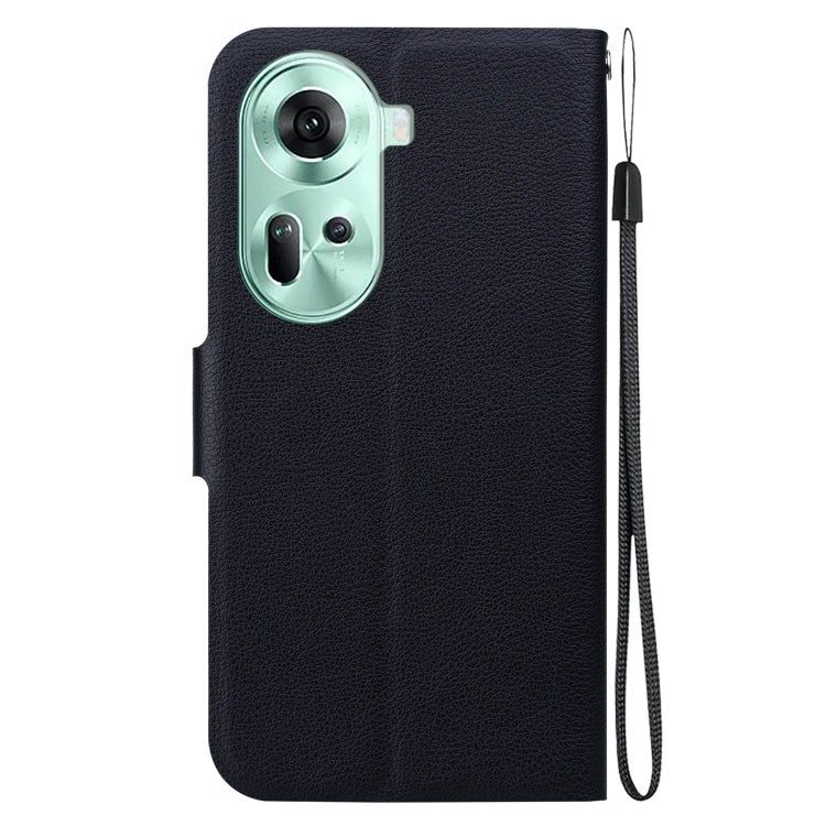 For OPPO Reno11 Global Ultra-thin Voltage Magnetic Buckle Leather Phone Case